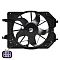 Электровентилятор охлаждения для автомобилей Ford Focus I (98-) (с кожухом)