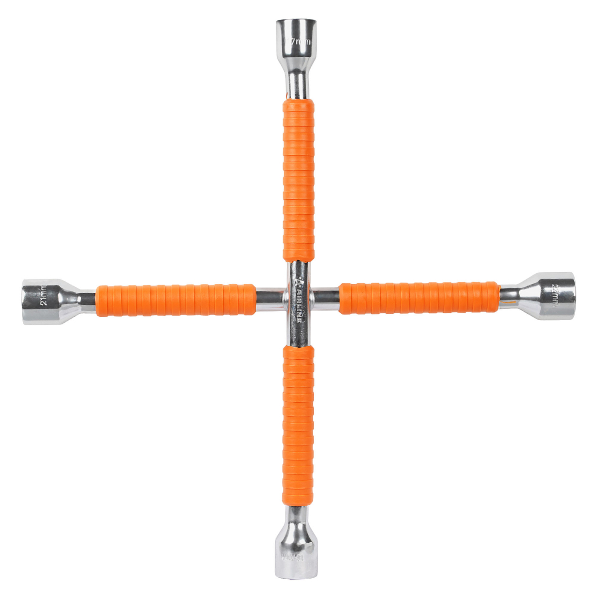 Ключ баллонный крестовой 350мм PRO с пластиковыми рукоятками (17х19х21х22)