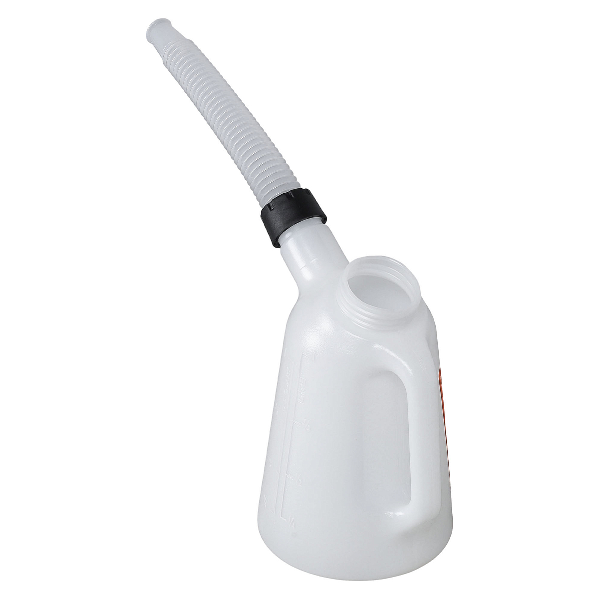 Емкость (лейка) мерная 1л пластиковая для масла и технических жидкостей