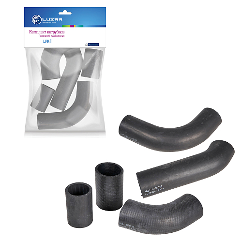 Патрубки охлаждения для автомобилей УАЗ 3160 (100лс) (EPDM, кмпл., 5шт.)