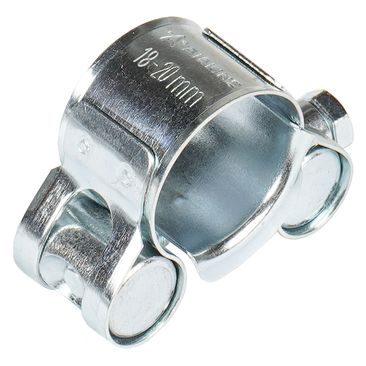 Хомут силовой 18-20/18мм, шарнирный, W1(оцинк.)