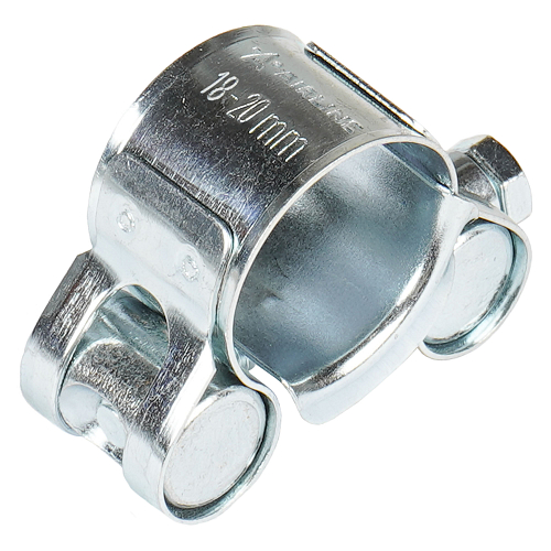 Хомут силовой 18-20/18мм, шарнирный, W1(оцинк.)