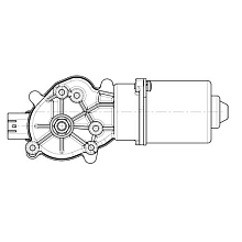 Моторедуктор стеклоочистителя для автомобилей Mitsubishi Lancer X (07-) (перед.)