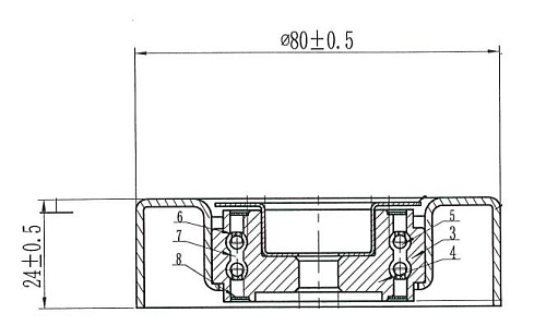 Ролик приводного ремня для автомобилей BMW 5 E34 (88-)/3 E36 (90-) 2.5d опорный