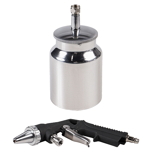 Пистолет пескоструйный с бачком