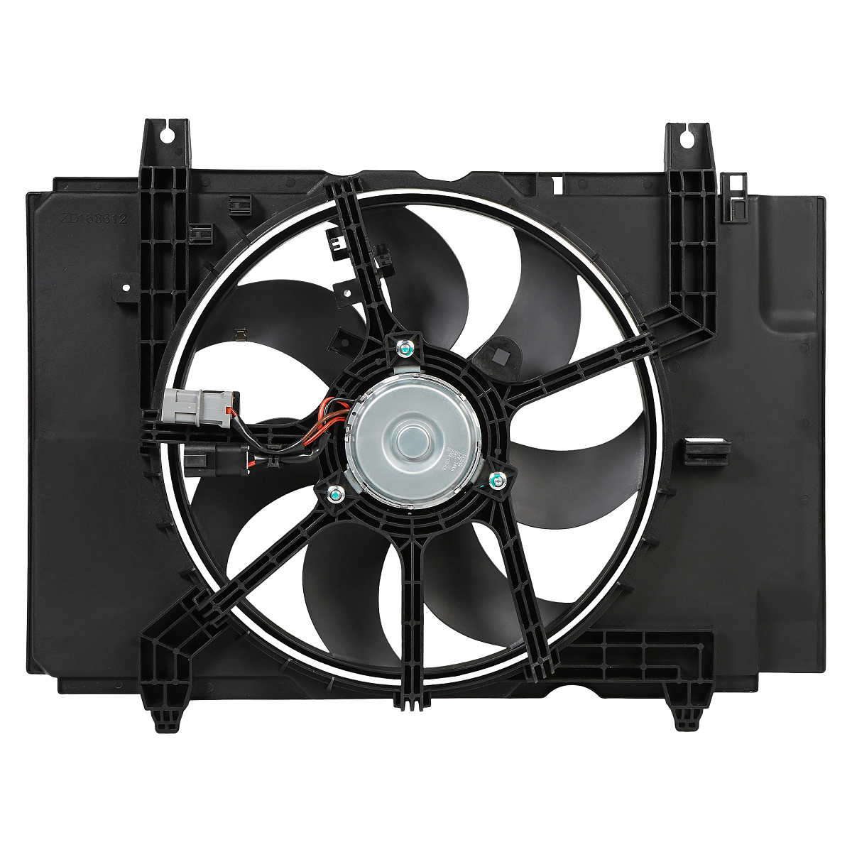 Электровентилятор охлаждения для автомобилей Nissan Juke (10-) 1.6i (с кожухом)