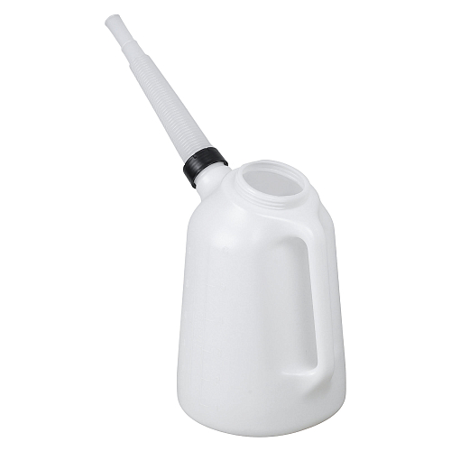 Емкость (лейка) мерная 6л пластиковая для масла и технических жидкостей