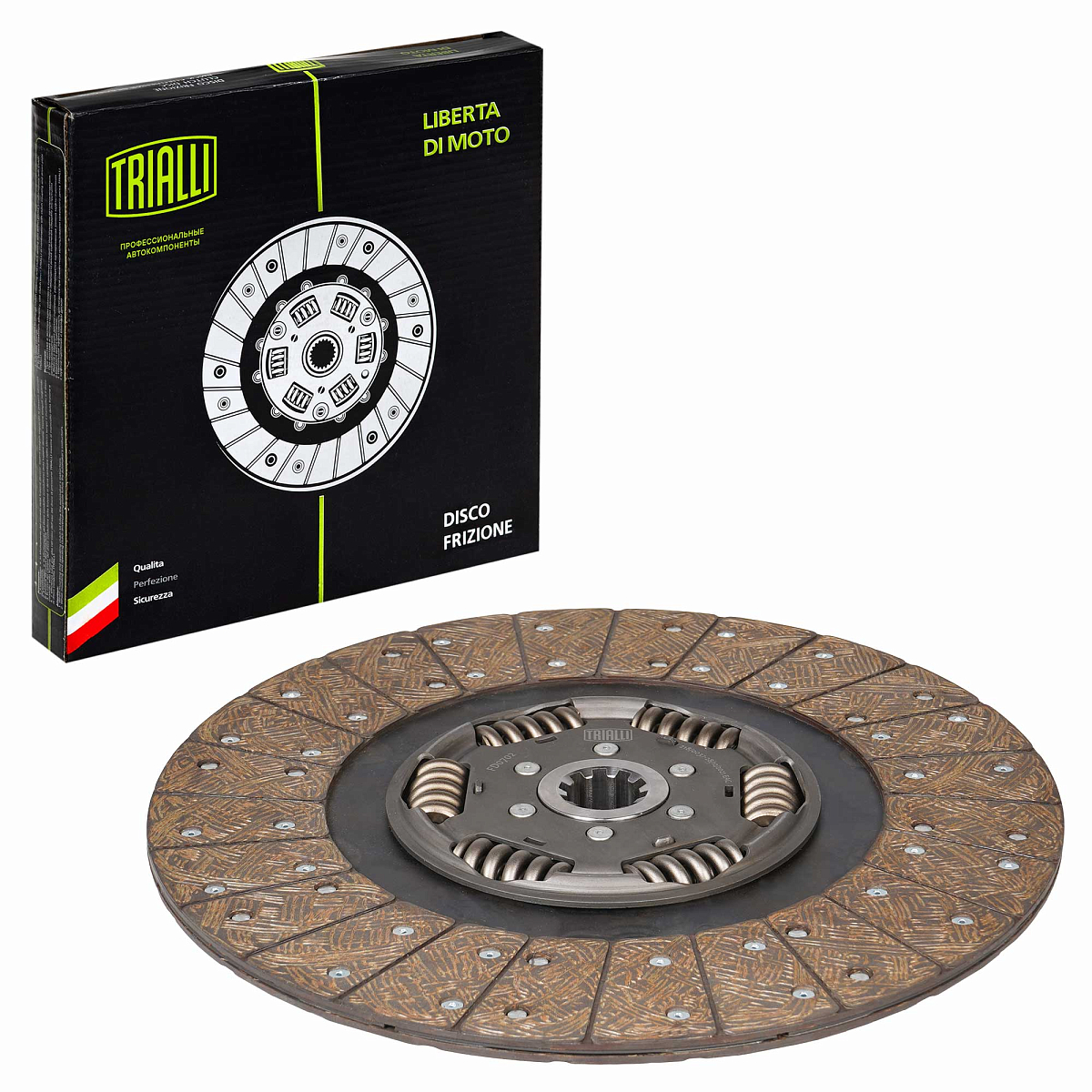 Диск сцепления ведомый для автомобилей КамАЗ 4308 (дв. Cummins EQB 210-20) (КПП ZF-6S-700)