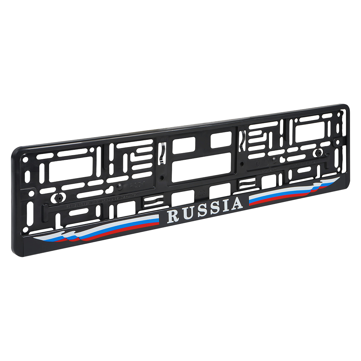 Рамка под номерной знак "Russia", с планкой
