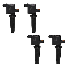 Катушка зажигания для автомобилей Ford Focus II (04-)/Mazda 6 (07-)/Volvo S40 (04-) 1.8i/2.0i/2.3i (к-т 4 шт.)