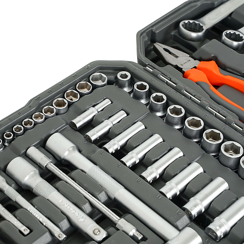 Набор инструментов универсальный 137пр. (головки 1/2", 1/4") кейс