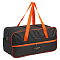 Сумка дорожная автомобильная, средняя (49*24*20 см), черн./оранж.