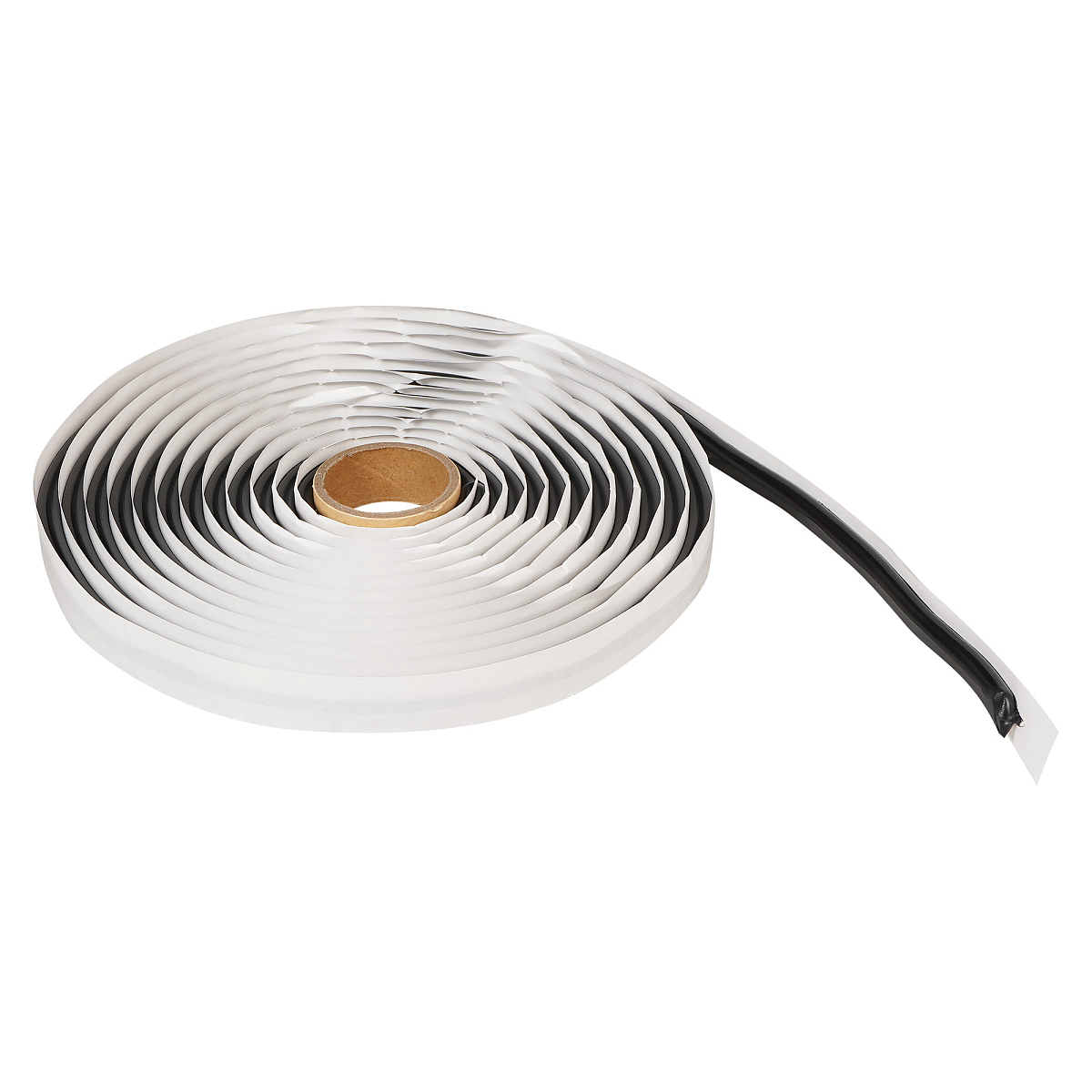 Лента-герметик для вклейки стёкол фар и фонарей, бутиленовая, d 7.9*5,5м, черная