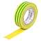 Изолента ПВХ, желто-зеленая, 19 мм*10 м