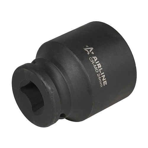 Головка ударная торцевая 1/2"DR четырехгранная 24мм, L=50мм