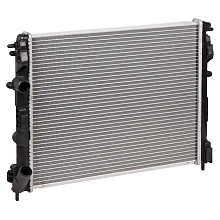 Радиатор охлаждения для автомобилей Logan (04-) 1.4i/1.6i А/С+ (паяный)