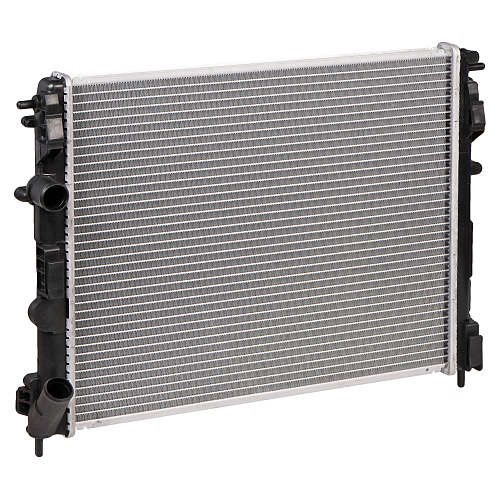 Радиатор охлаждения для автомобилей Logan (04-) 1.4i/1.6i А/С+ (паяный)