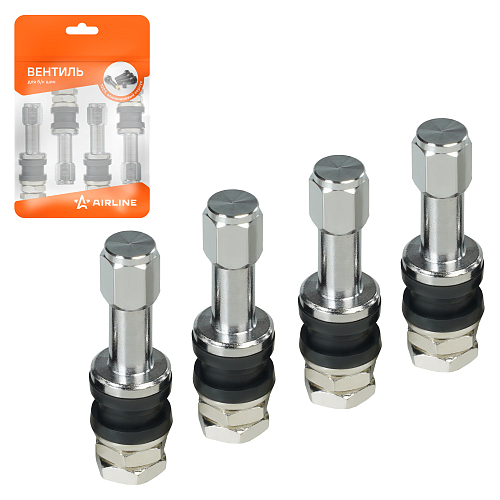 Вентиль для б/к шин VS-8/45, латунь, 4 шт.