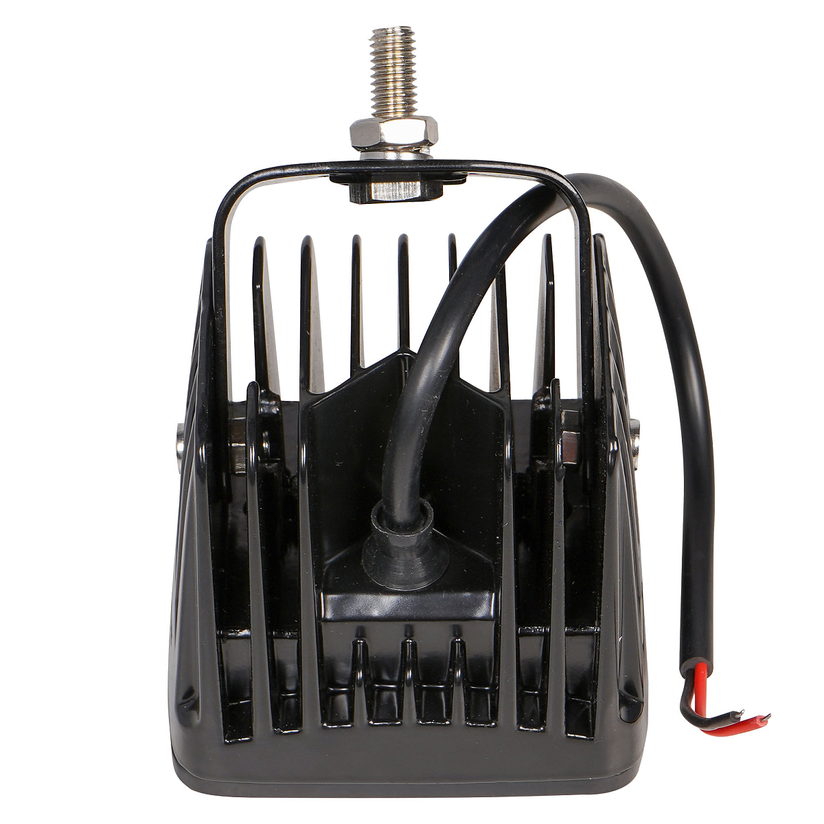 Фара светодиодная квадратная, 4LED, дальний свет (4D линза), 12Вт, 82х75х75мм, 12/24В, PLUS