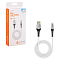Кабель USB - Lightning (Iphone/IPad) 1м, белый Soft-Touch