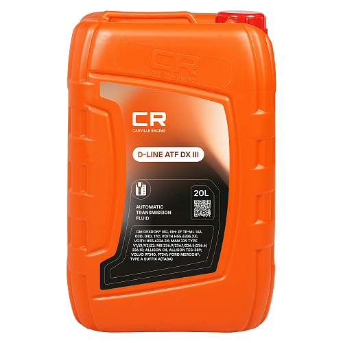 Масло трансмиссионное для АКПП CARVILLE RACING D-LINE ATF DX III 20L