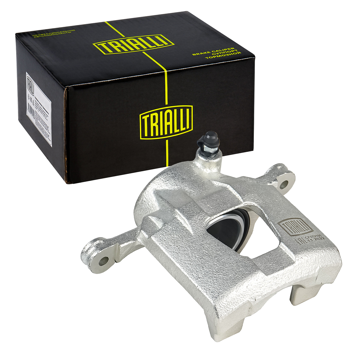 Суппорт тормозной для автомобилей Chevrolet Aveo T200 (02-)/T250 (06-)/T255 (08-) передний левый d=52мм