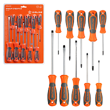 Набор отвёрток 10пр. (SL3-SL6, PH0-PH1, PZ0-PZ2), блистер