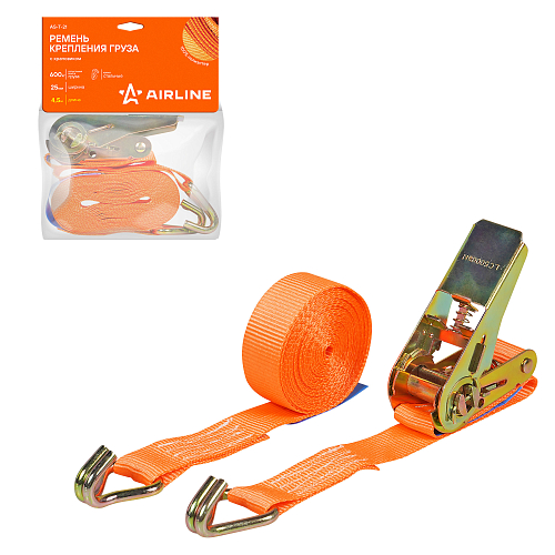 Ремень крепления груза с храповиком 600 кг, 4,5 м