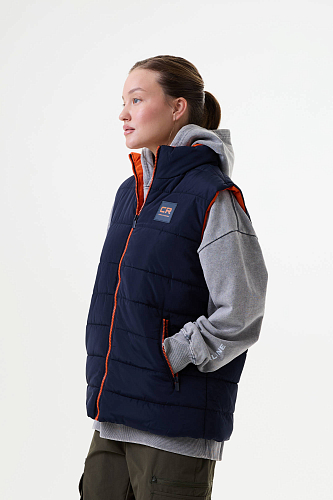 Жилетка синяя