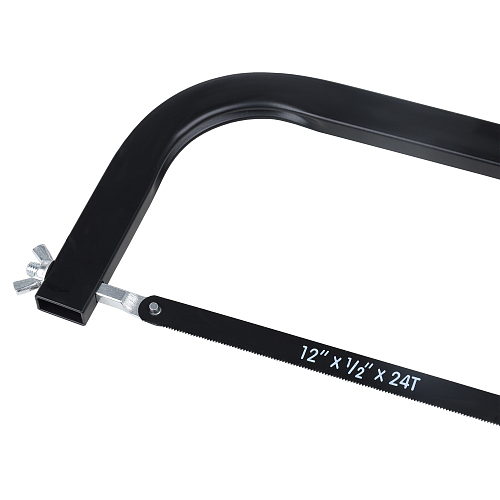 Ножовка по металлу 300мм пластмассовая ручка, метал. корпус