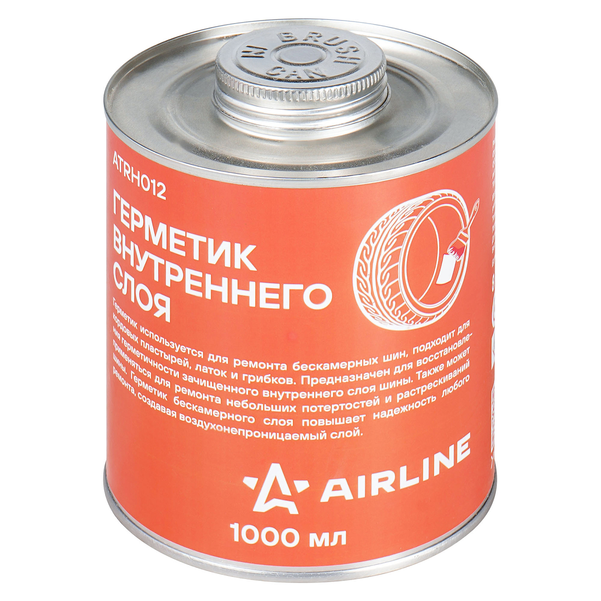 Герметик внутреннего слоя, банка с кистью, 1 л.