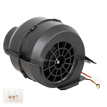 Электровентилятор отопителя для автомобилей МАЗ (с кожухом, шариковые подшипники)