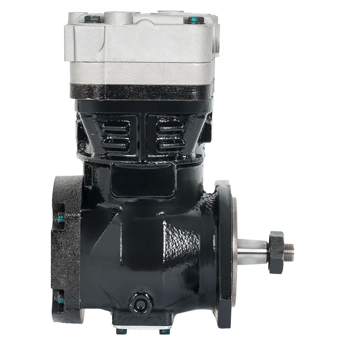 Компрессор воздушный для автомобилей КАМАЗ 65115, 65116, 65117 c дв. Cummins 6ISBe Eвро-4 (1 цилинд) (аналог LK8926)