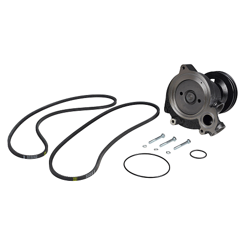 Насос водяной для а/м КАМАЗ 740.10 (комплект с 2 ремнями AVX10X1320