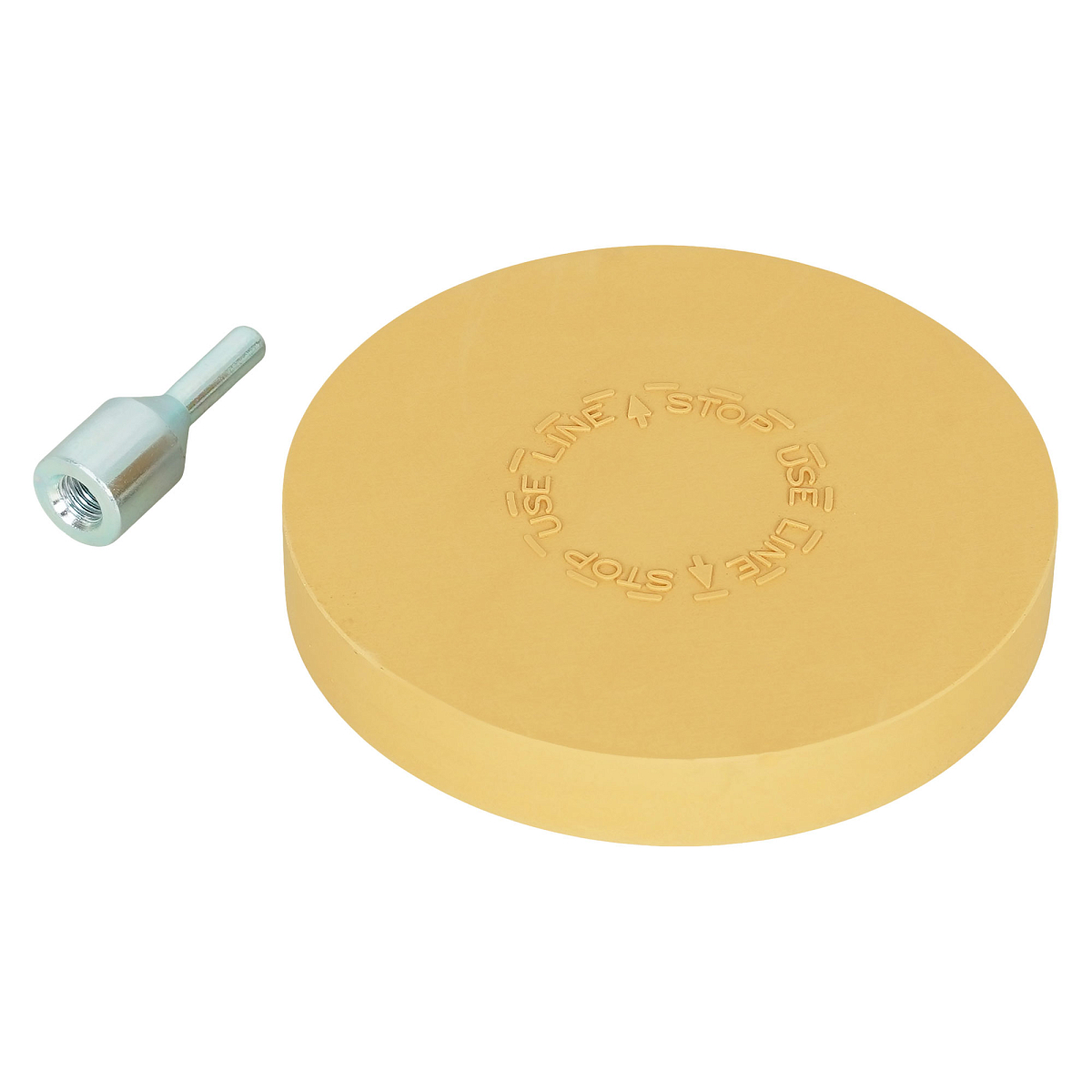 Диск зачистной для удаления скотча на шуруповерт, 100 мм, с адаптером