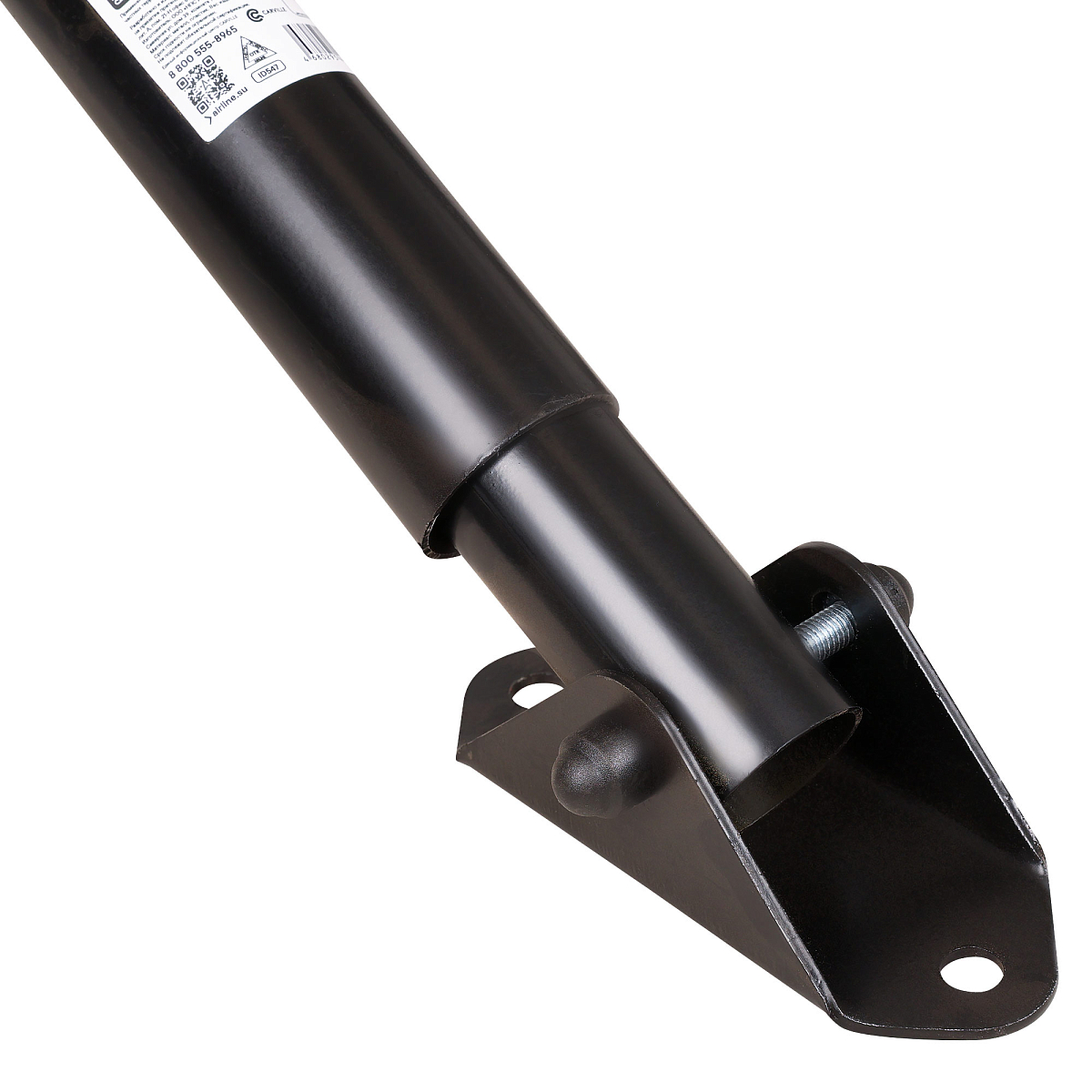 Барьер парковочный с замком,световозвращ.,треугол.,композит(665*485*300мм) черный ,МП-серия