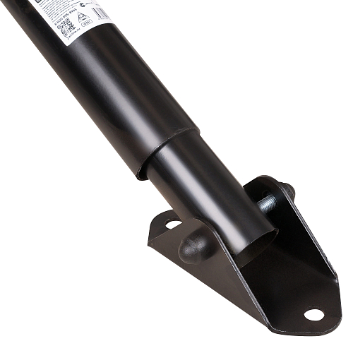 Барьер парковочный с замком,световозвращ.,треугол.,композит(665*485*300мм) черный ,МП-серия