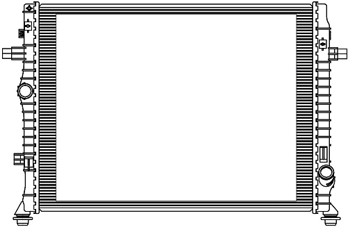 Радиатор охлаждения для а/м Changan UNI-T (20-) 1.5T/2.0T