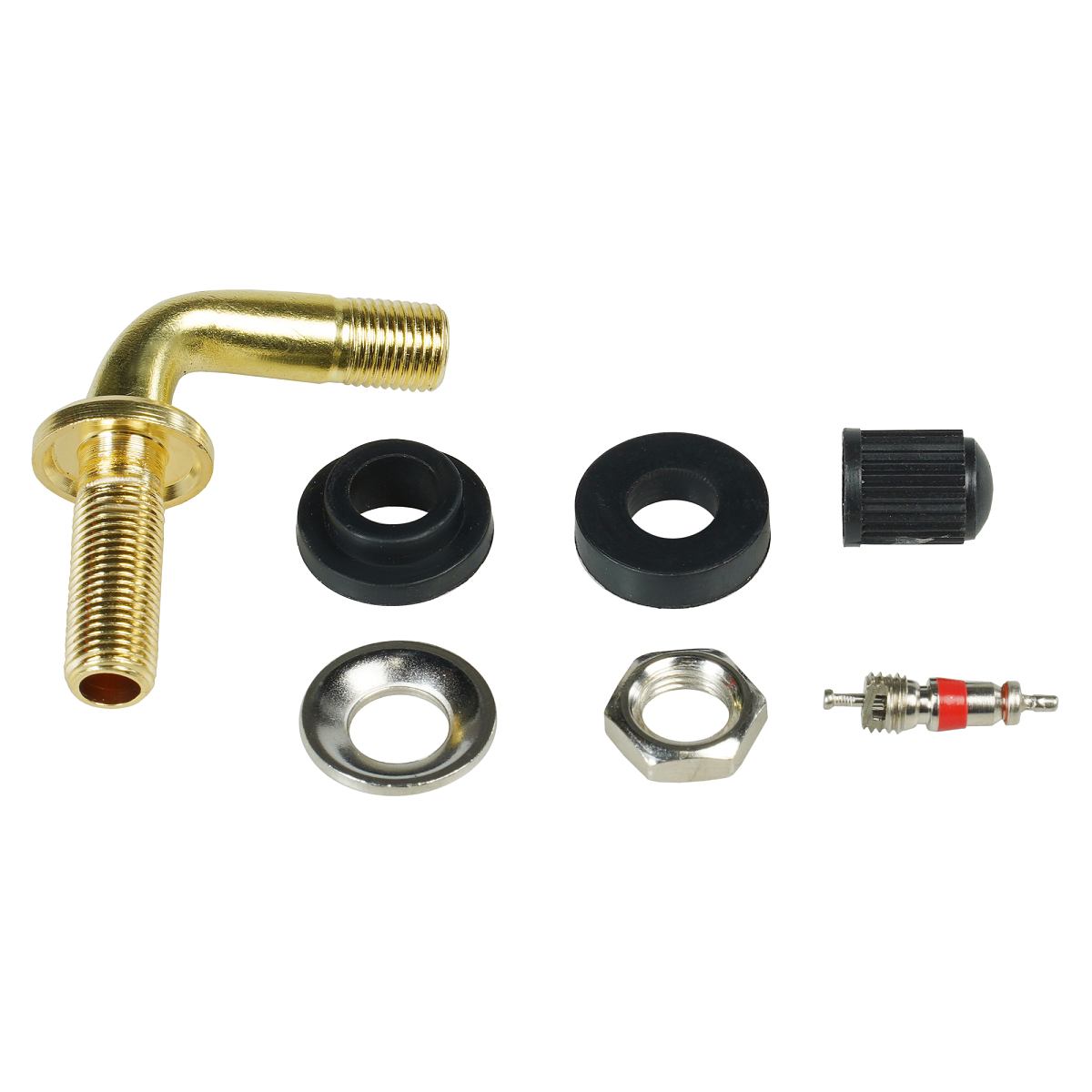 Вентиль для б/к шин PVR 30, латунь