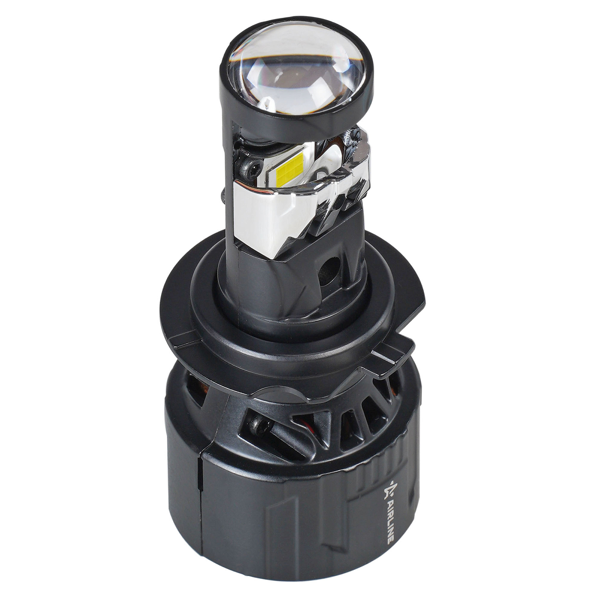 Лампа светодиодная H7 ECO LENS, 45Вт, 5700Лм (2850Лм x 2), 6500К (Белый), 12/24В, комплект 2 шт.