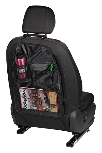 Органайзер на спинку переднего сиденья (59*40 см), черный