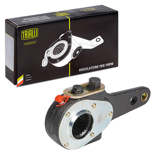 Рычаг тормоза регулировочный механический (трещотка) для автомобилей МАЗ передний левый / правый прямой (эвольвентный шлиц)