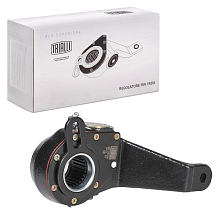 Рычаг тормоза регулировочный автоматический (трещотка) для автомобилей МАЗ средний левый / задний правый (эвольвентный, узкий шлиц)