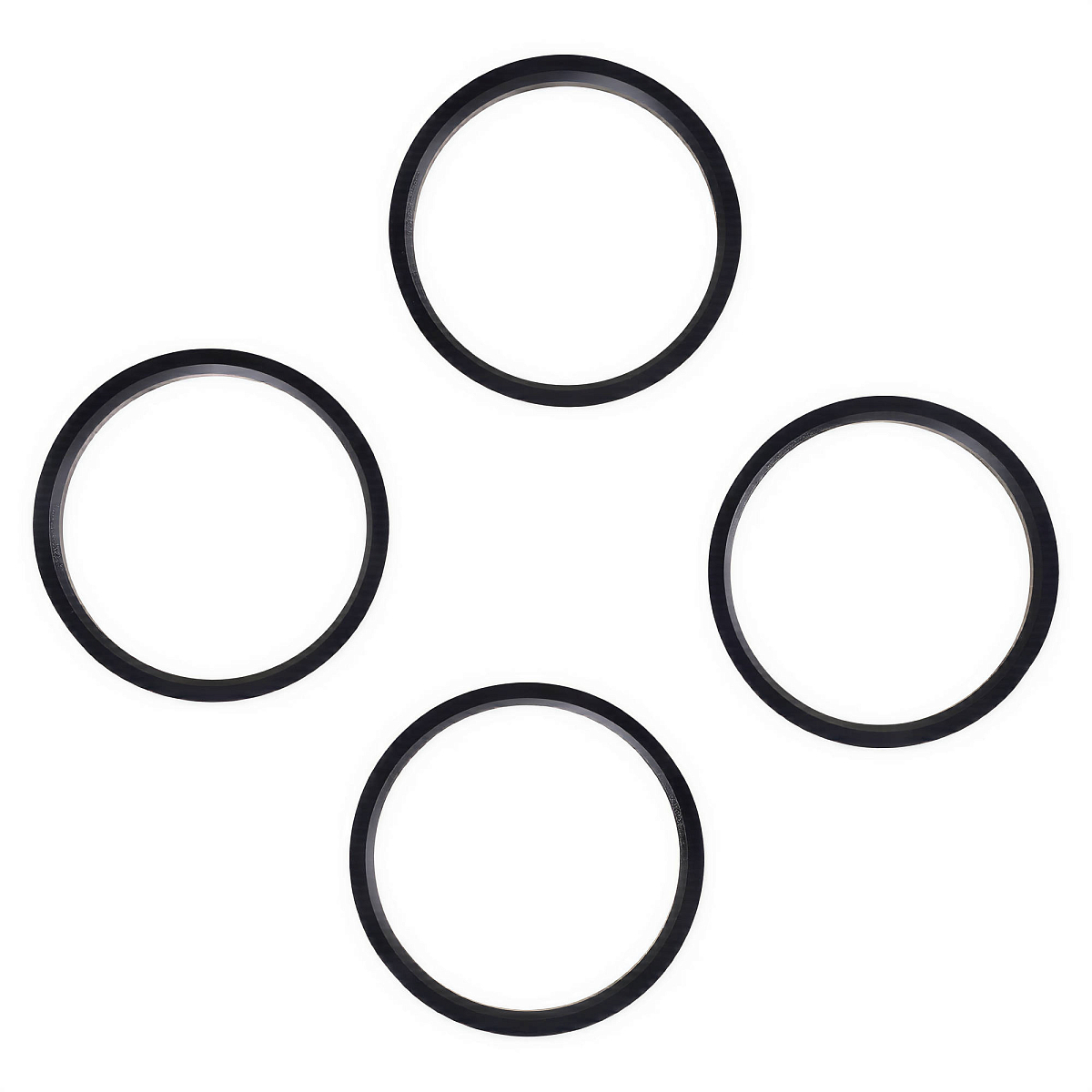 Кольцо центровочное для литого диска 73.1-66.1мм, комплект 4 шт., пластик