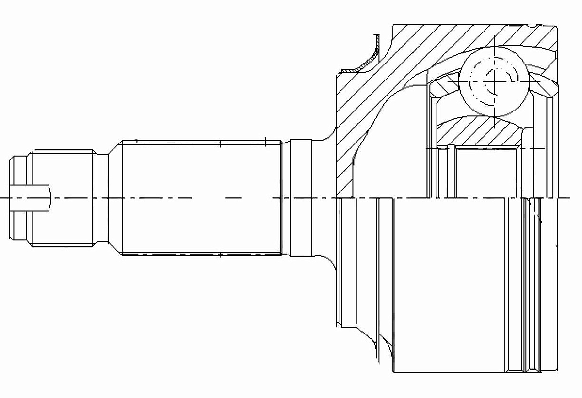 ШРУС наружный для автомобилей Honda Accord (08-) 2.0i/2.4i 6MT
