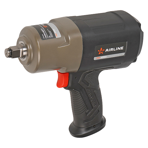 Гайковерт пневматический ударный композитный 1/2"DR 1890Нм PRO