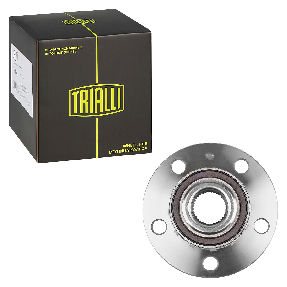 Ступица передняя в сборе с подшипником с монтажным комплектом для автомобиля VW Polo Sedan (RUS) (10-)/(20-)/Skoda Rapid (12-)/Skoda Fabia (99-)