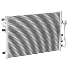 Радиатор кондиционера для автомобилей Clio II (98-)/Symbol I (99-)/Kangoo I (97-)