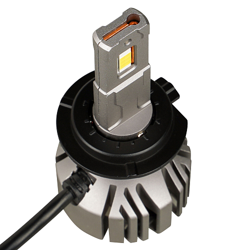 Лампа светодиодная H7 PRO, 50Вт, 9200Лм (4600Лм x 2), 6000К (Белый), 12/24В, комплект 2 шт.