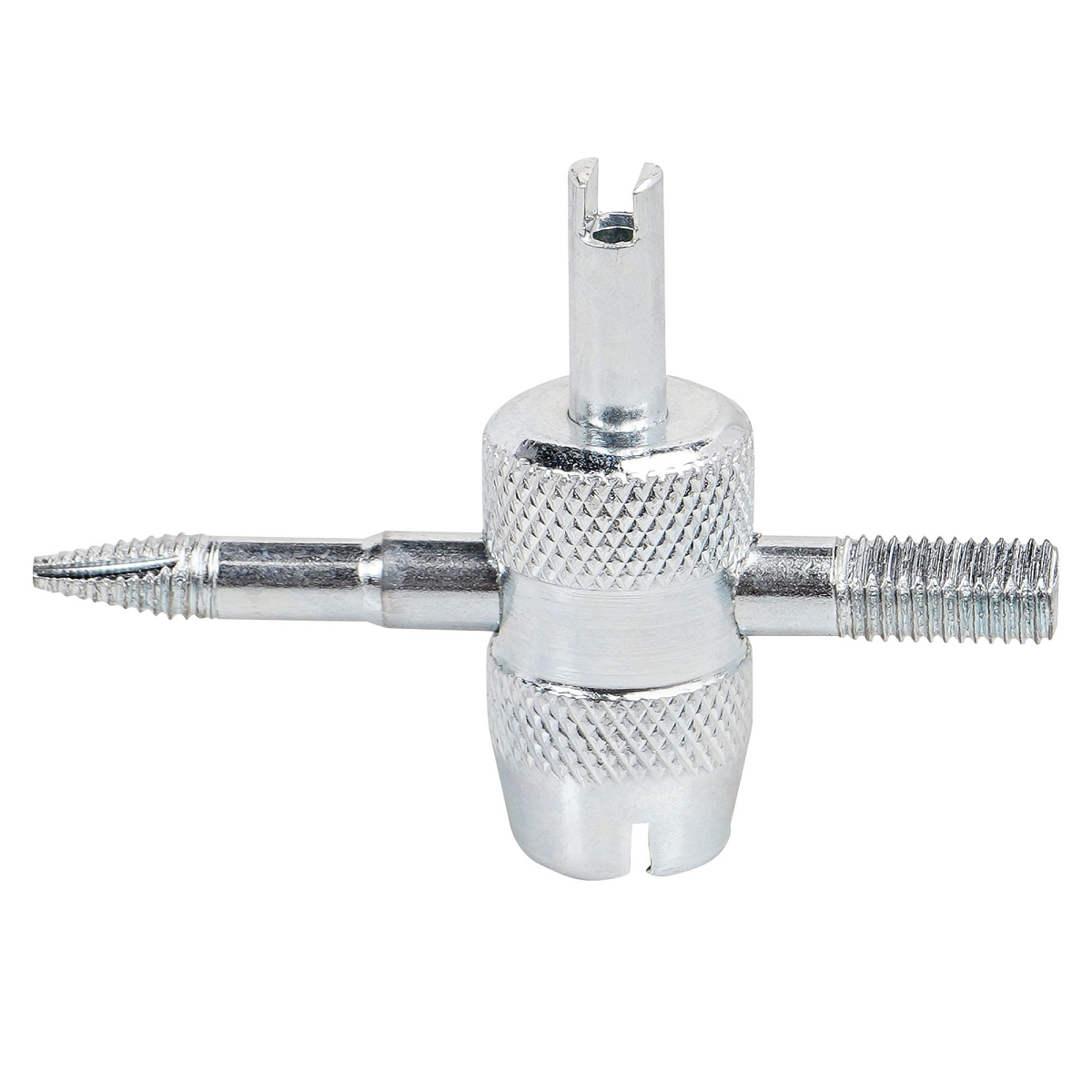 Ремкомплект для вентилей (4 золотника, 4 металл.колп, 1 метчик) в кейсе